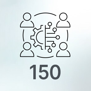 Our Team: 150+ Dedicated Professionals